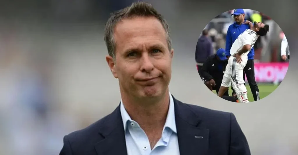 Michael Vaughan Calls On ICC To Allow Substitutes In Test Cricket After Rishabh Pants Injury.webp