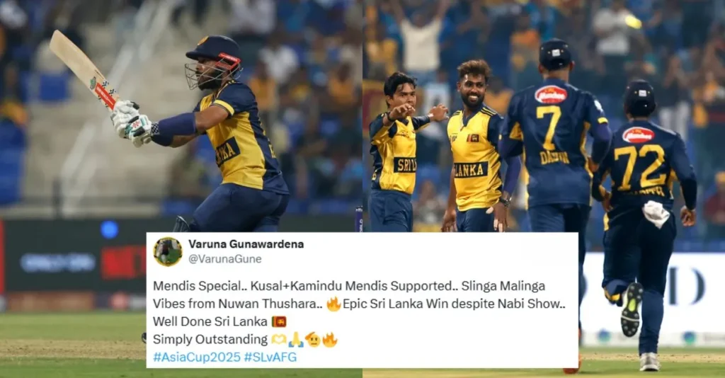 Fans Celebrate Nuwan Thushara And Kusal Mendis Stunning Performances As Sri Lanka End Afghanistans Asia Cup 2025 Campaign.webp