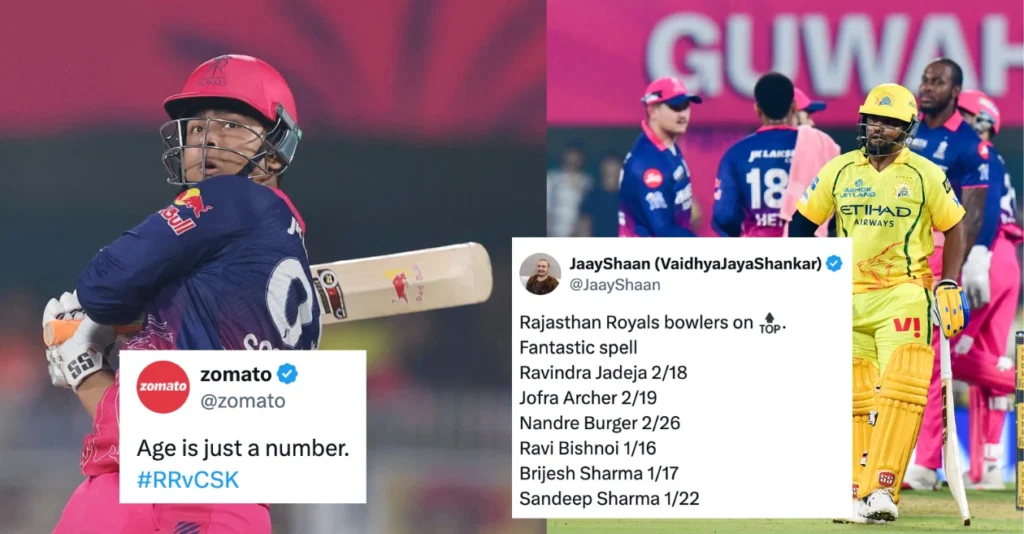 IPL 2026: Fans go berserk as clinical Rajasthan Royals thump Chennai Super Kings in Guwahati IPL 2026 Fans Go Berserk As Clinical Rajasthan Royals Thump Chennai Super Kings In Guwahati.webp
