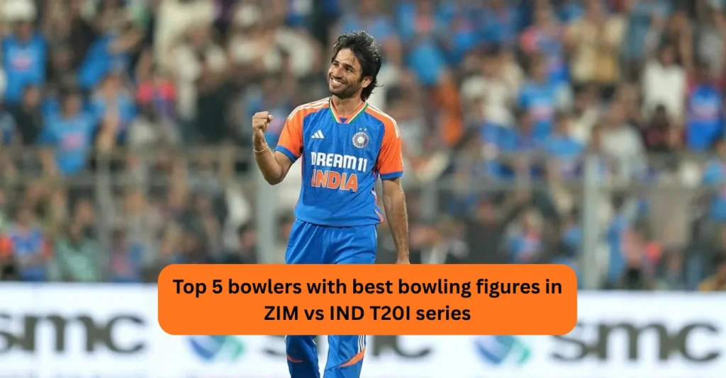 Top 5 bowlers with best bowling figures in ZIM vs IND T20I series ft. Ravi Bishnoi Top 5 Bowlers With Best Bowling Figures In ZIM Vs IND T20I Series Ft. Ravi Bishnoi.webp