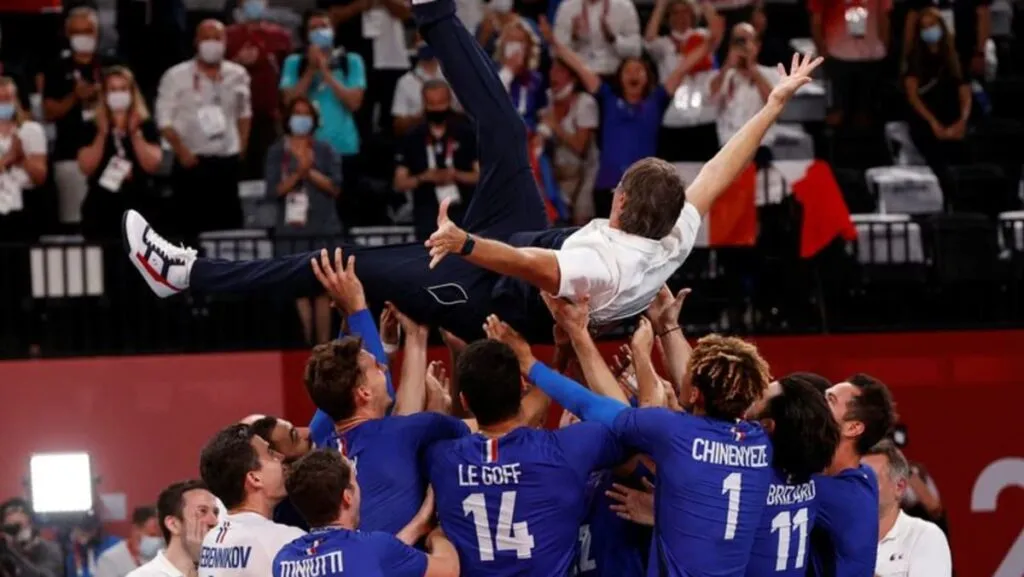 From volleyball long shots to favourites, France look to rise up to Paris challenge 2024 07 12t061053z 1 Lynxmpek6b069 Rtroptp 3 Olympics 2024 Volleyball