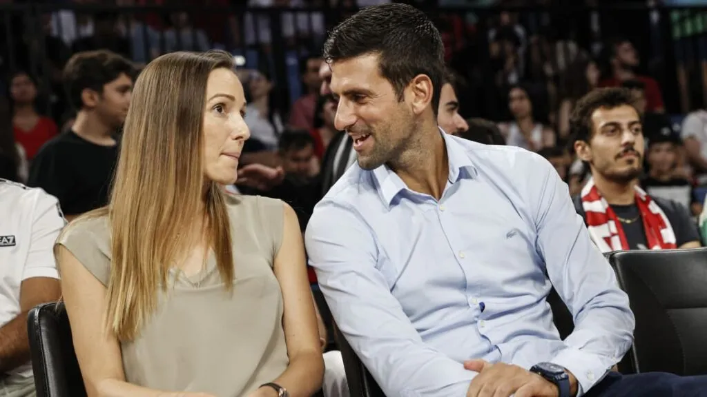 Novak Djokovic’s Wife Rolls Her Eyes After He Makes Comment About Their Parenting 801f89d6f0efefd43748d411244a407b
