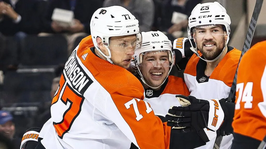 USA Erik Johnson Bobby Brink Ryan Poehling