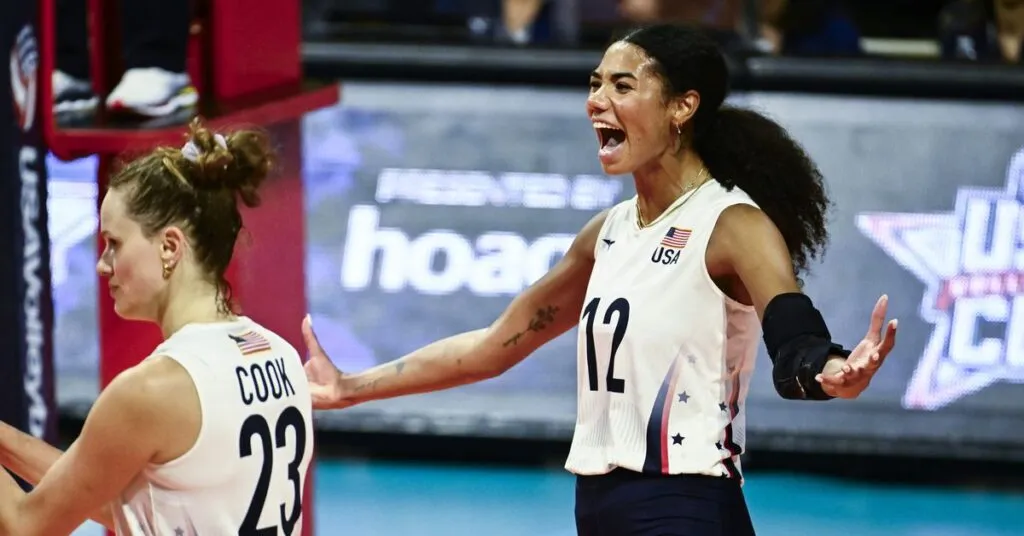 U.S. women’s volleyball roster for 2024 Paris Olympics, and path to another gold medal Usa Today 23720884