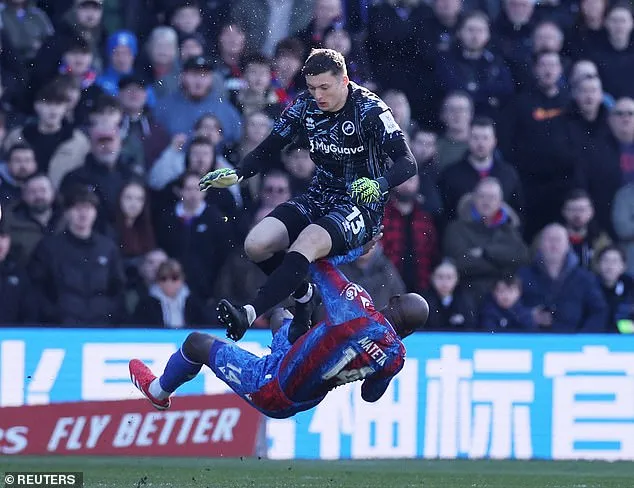Millwall fans chant ‘let him DIE’ after Crystal Palace star Jean-Philippe Mateta is left 95718395 0 Image A 1 1740832310021
