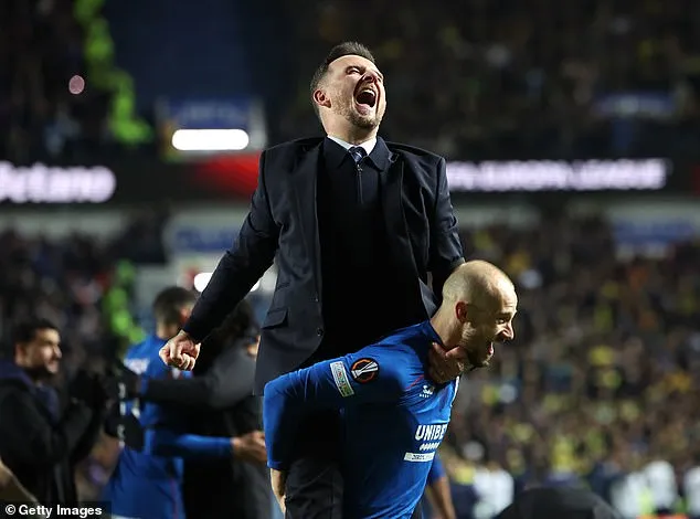 96178317 14497125 Interim Boss Barry Ferguson Is Jubilant And Celebrates On The Ba A 20 1741908773452