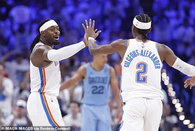 Oklahoma City Thunder smash NBA record to leave Memphis Grizzlies stunned in playoff 97493331 14630219 Image A 2 1745179165715