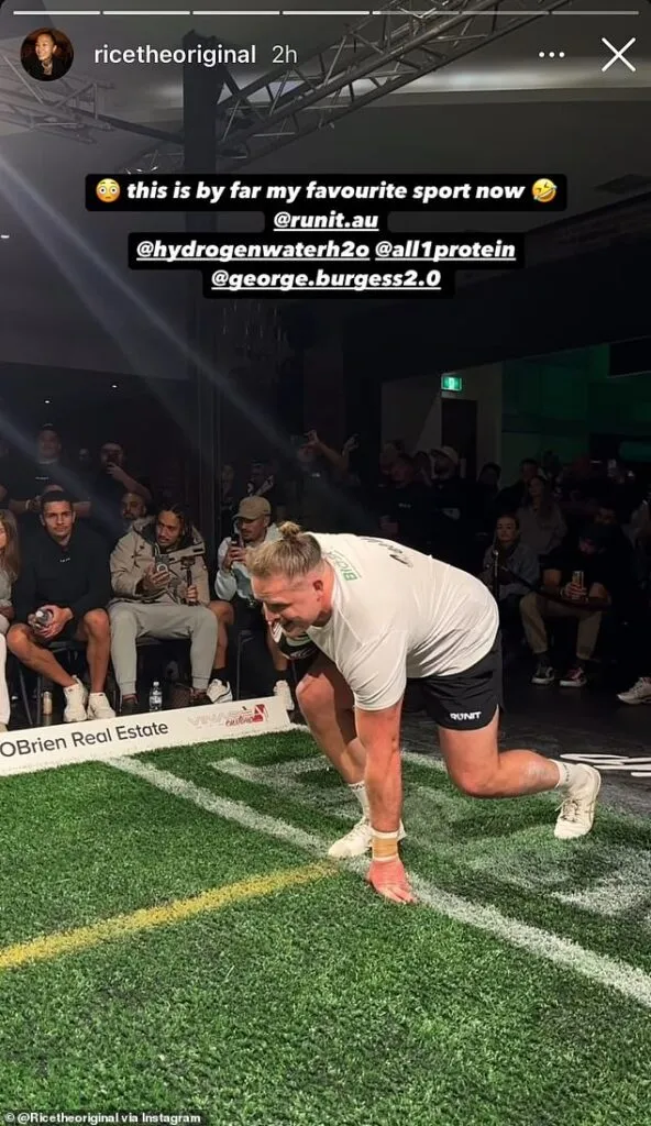 Ex-England star George Burgess brutally smashes into rugby giant as the pair compete in 97871387 14664301 Image M 57 1746022700385