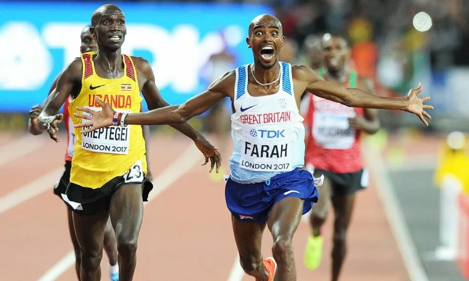 Mo Farah 10000m Win London 2017 By Mark Shearman E1701863380831