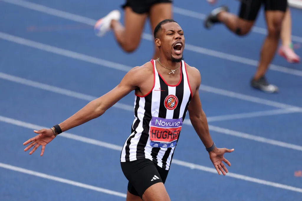 Zharnel Hughes completes impressive sprint double in Birmingham 2228331247 1201x800 5b2df79