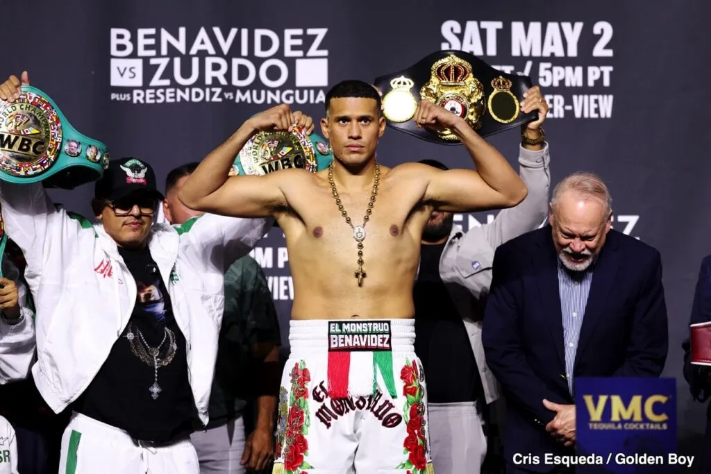 Benavidez Zurdo Weights8