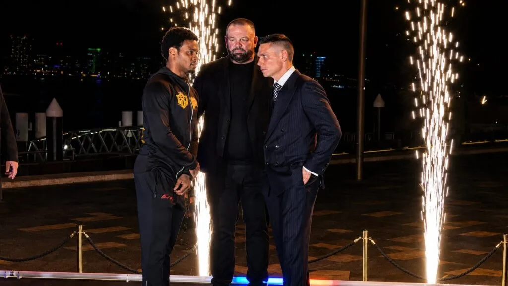 Errol Spence Vs Tim Tszyu Face Off