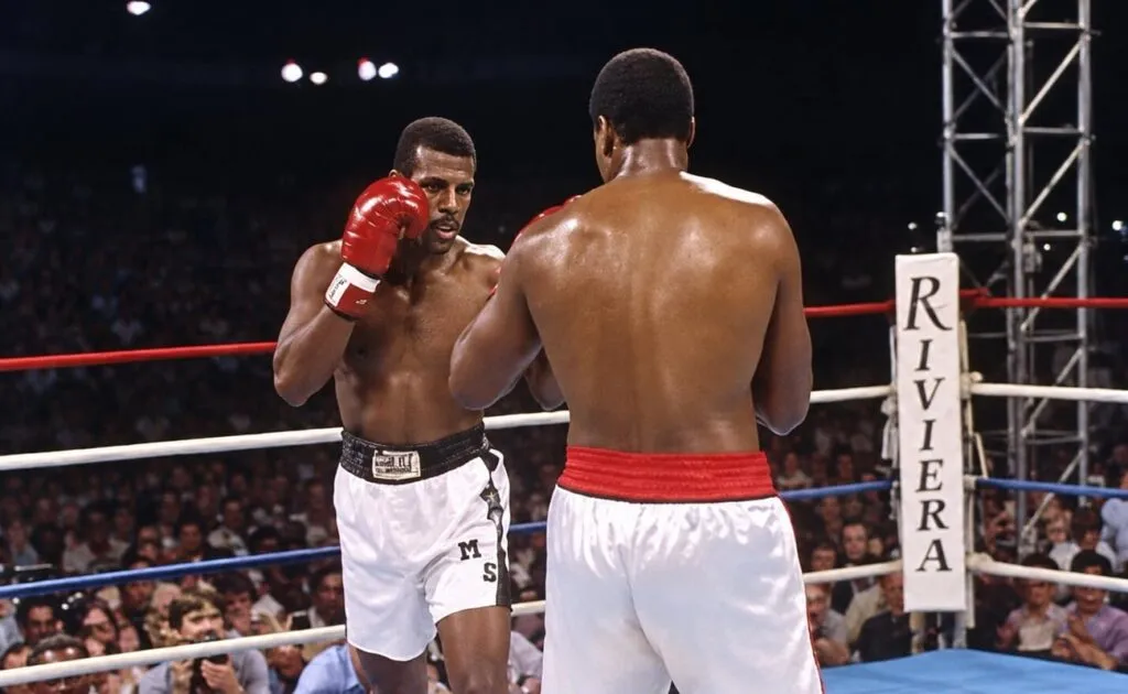 Larry Holmes Vs Michael Spinks 1 Wide